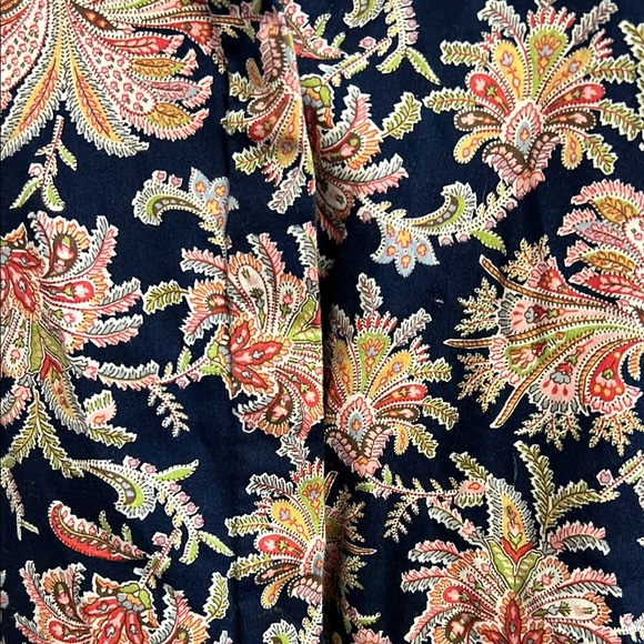 Chaps Black and Pink Long Sleeve Button Down Shirt - Picture 3 of 5